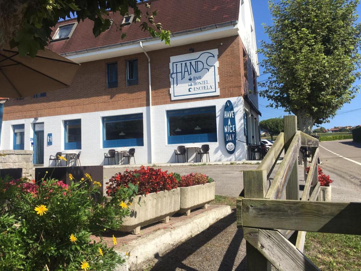 H.A.N.D Surf Hostel Langre  Exterior foto