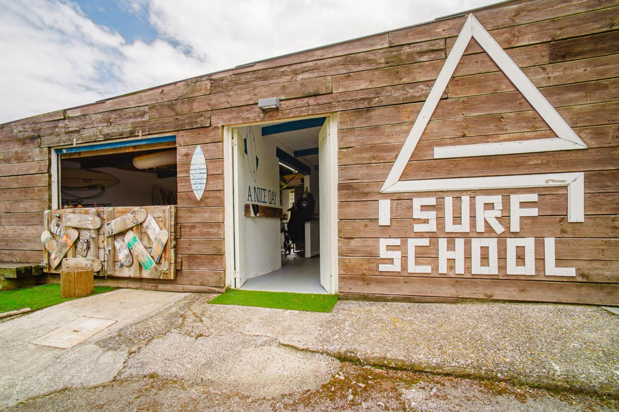 H.A.N.D Surf Hostel Langre  Exterior foto